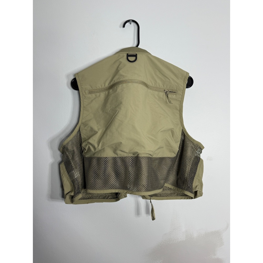 Simms Tributary Fishing Vest Tan Mens Medium Water Resistant Mesh NWT - Picture 4 of 4
